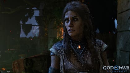 Una captura del God of War: Ragnarok en la PlayStation 5