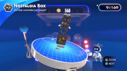Una captura del juego Astro Bot
