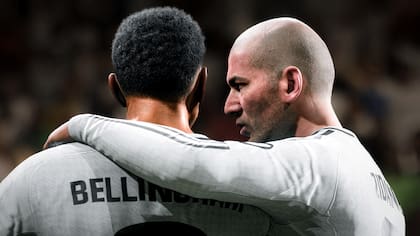 Una captura del juego de fútbol EA FC 25