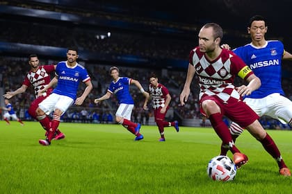 Una captura del PES 2021