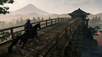Una captura del Rise of the Ronin, que ya está disponible para PlayStation 5