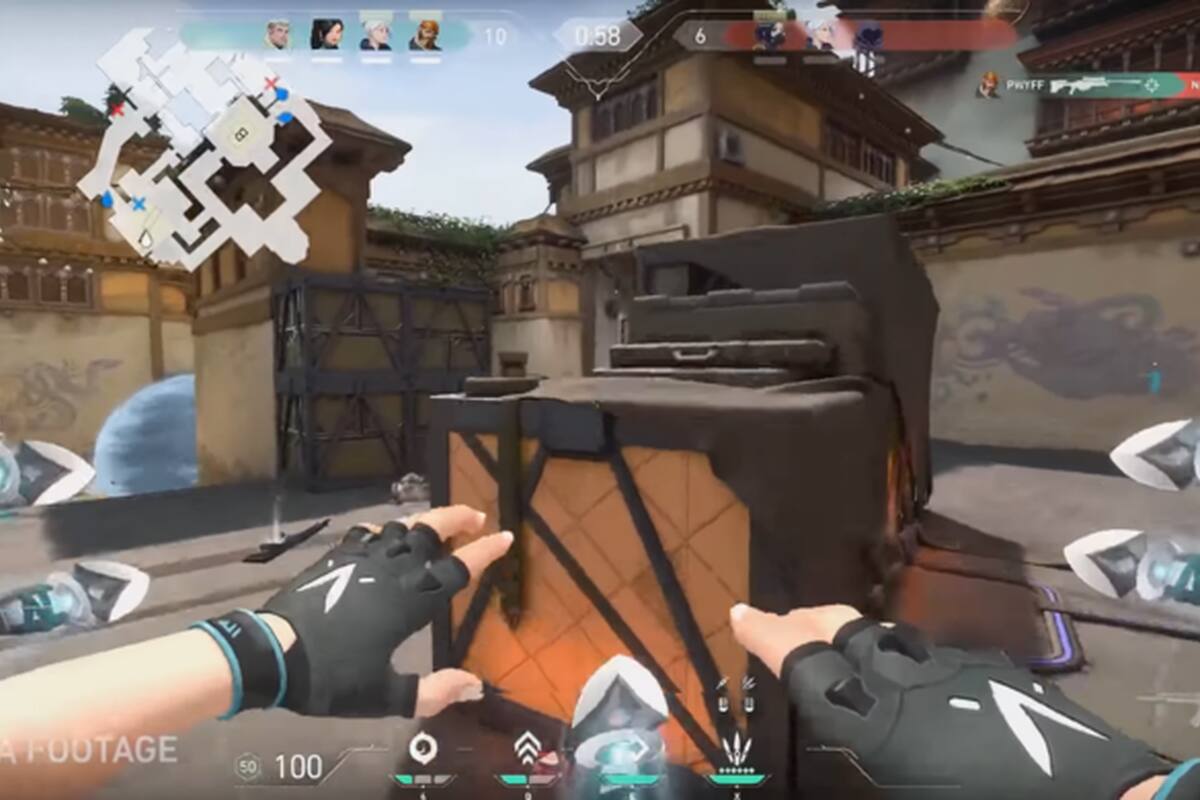 Una captura del Valorant, todavía en desarrollo