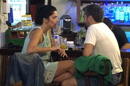 Una captura del video que mostró a Luana Volnovich y su segundo en PAMI, Martin Rodríguez, de vacacinoes en Holbox.