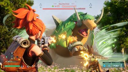 Una captura del videojuego Palworlds