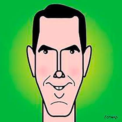 Una caricatura simple y bien lograda.