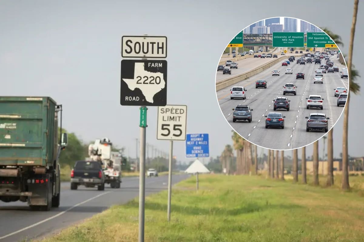Una carretera de Texas permanecerá en obra durante varios años