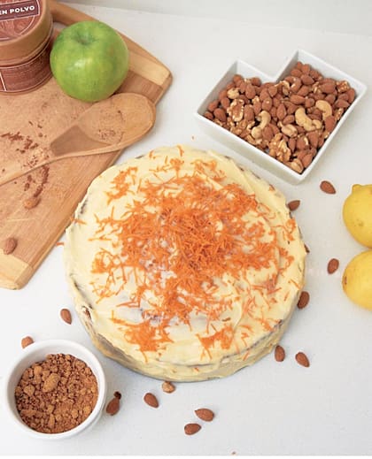 Una carrot cake, una de las delicias que más adeptos cosechan
