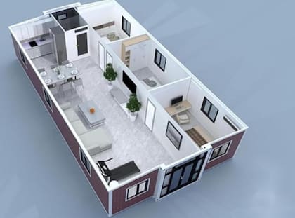 Una casa prefabricada en EE.UU. puede superar los US$100 mil (Archivo-Amazon.com)