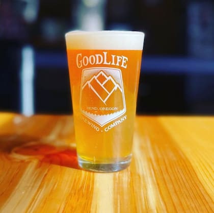 Una cerveza del GoodLife Brewing
