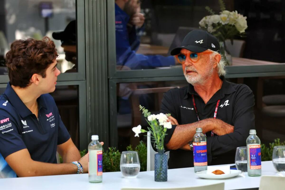 Una charla de Colapinto con Briatore, que tuvo palabras duras hacia él respecto de su madurez en la Fórmula 1