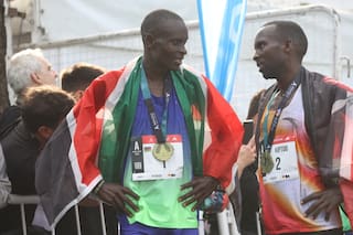 Humedad, sueños de 42 kilómetros, dominio africano y un récord flamante
