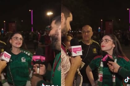 Una chica mexicana acudió al Mundial de Qatar 2022 con un objetivo en específico y no dudo en darlo a conocer