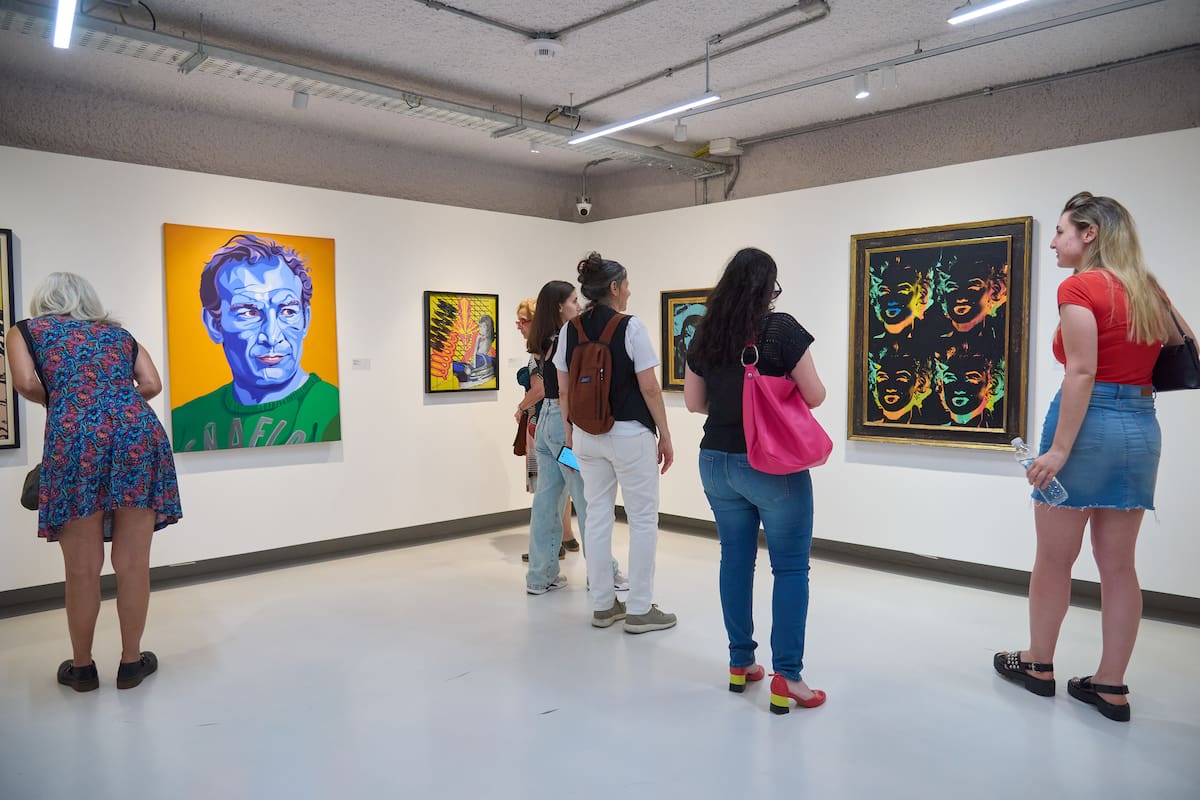 "Una cita con el pop" en Fundación Klemm, uno de los puntos de encuentro de las visitas guiadas