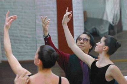 Una clase magistral de Zaraspe: “A mis alumnos les enseño a bailar bien todos los días. Bailar como si fuera el último día que se lo va a poder hacer”, afirma.