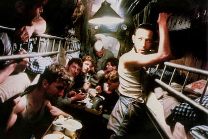 Una clásica imagen de El barco (1991), la película que consagró definitivamente a Petersen y le abrió las puertas de Hollywood