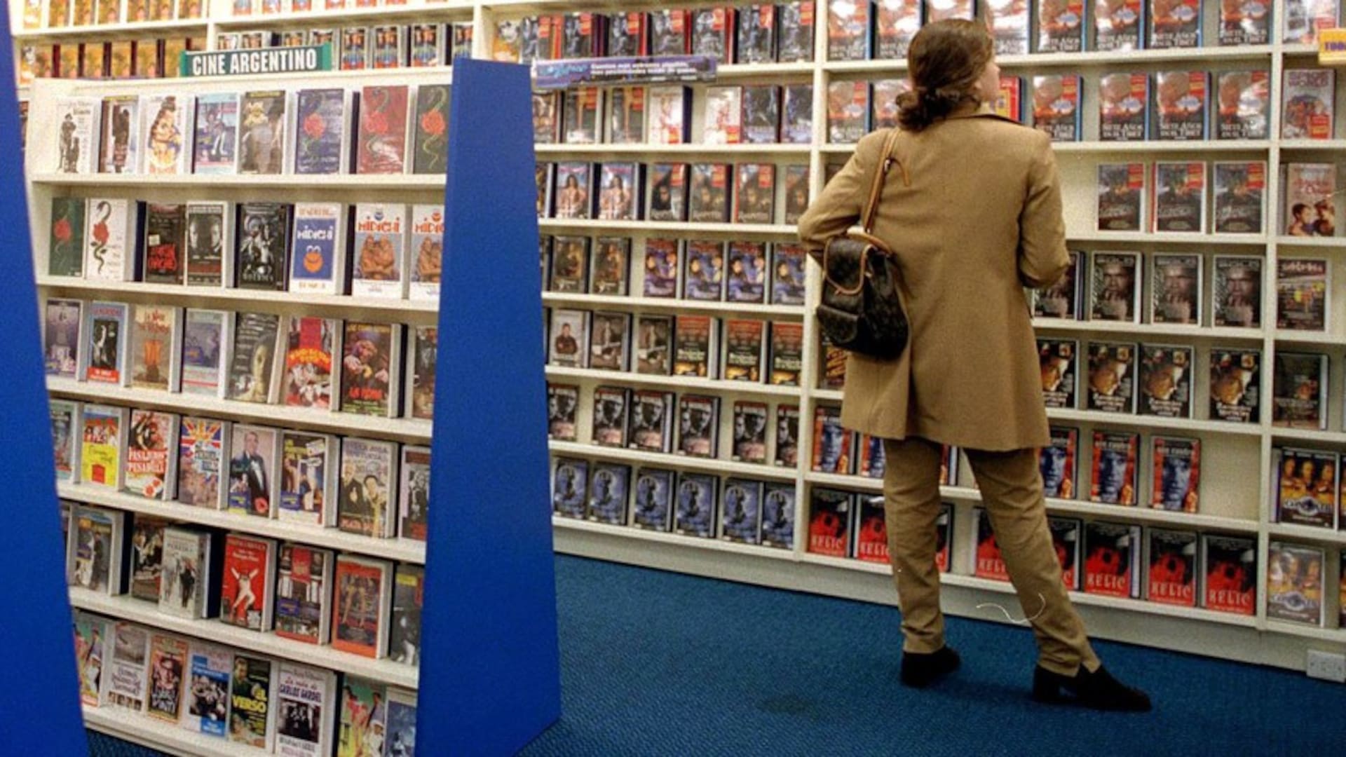 Blockbuster en sus buenos tiempos