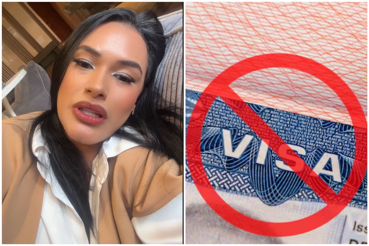 Una colombiana afirmó que su solicitud para una visa de turismo fue rechazada a pesar de estar casada con un estadounidense