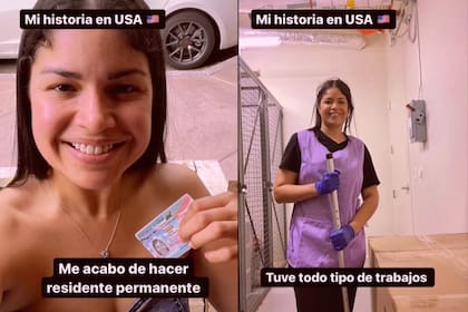 Una colombiana obtuvo la residencia permanente de EE.UU. después de mucho esfuerzo y lo compartió en redes sociales