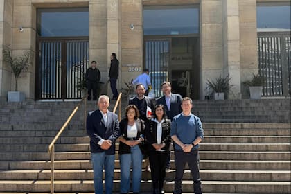 Una comitiva de la Comisión investigadora del caso $LIBRA