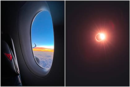 Una compañía aérea ofrece vuelos para ver el eclipse de sol del 8 de abril