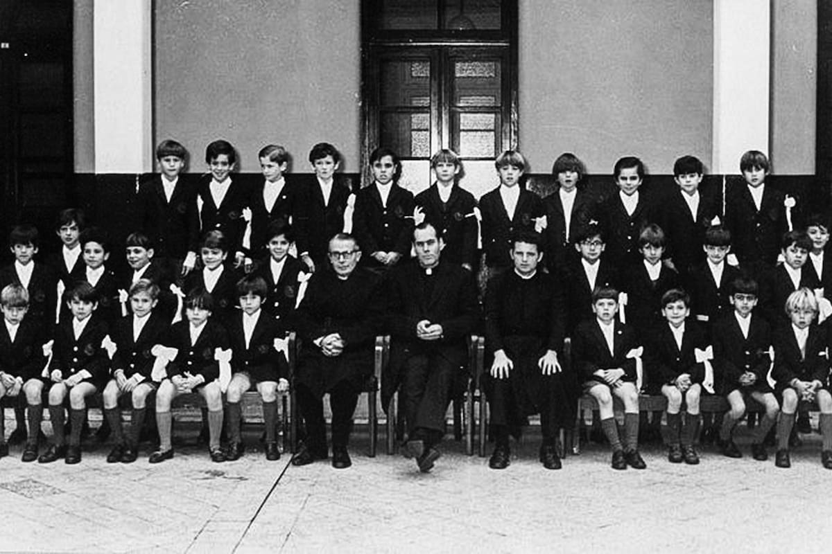 Una comunión en 1970