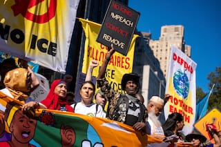 Los demócratas no mencionan tanto el cambio climático