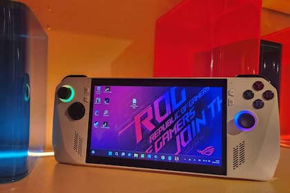 Una consola de mano Asus ROG Ally