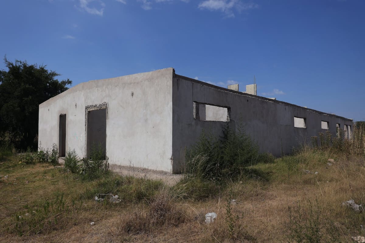 Una construcción interrumpida podría alojar la Escuela Papa Francisco