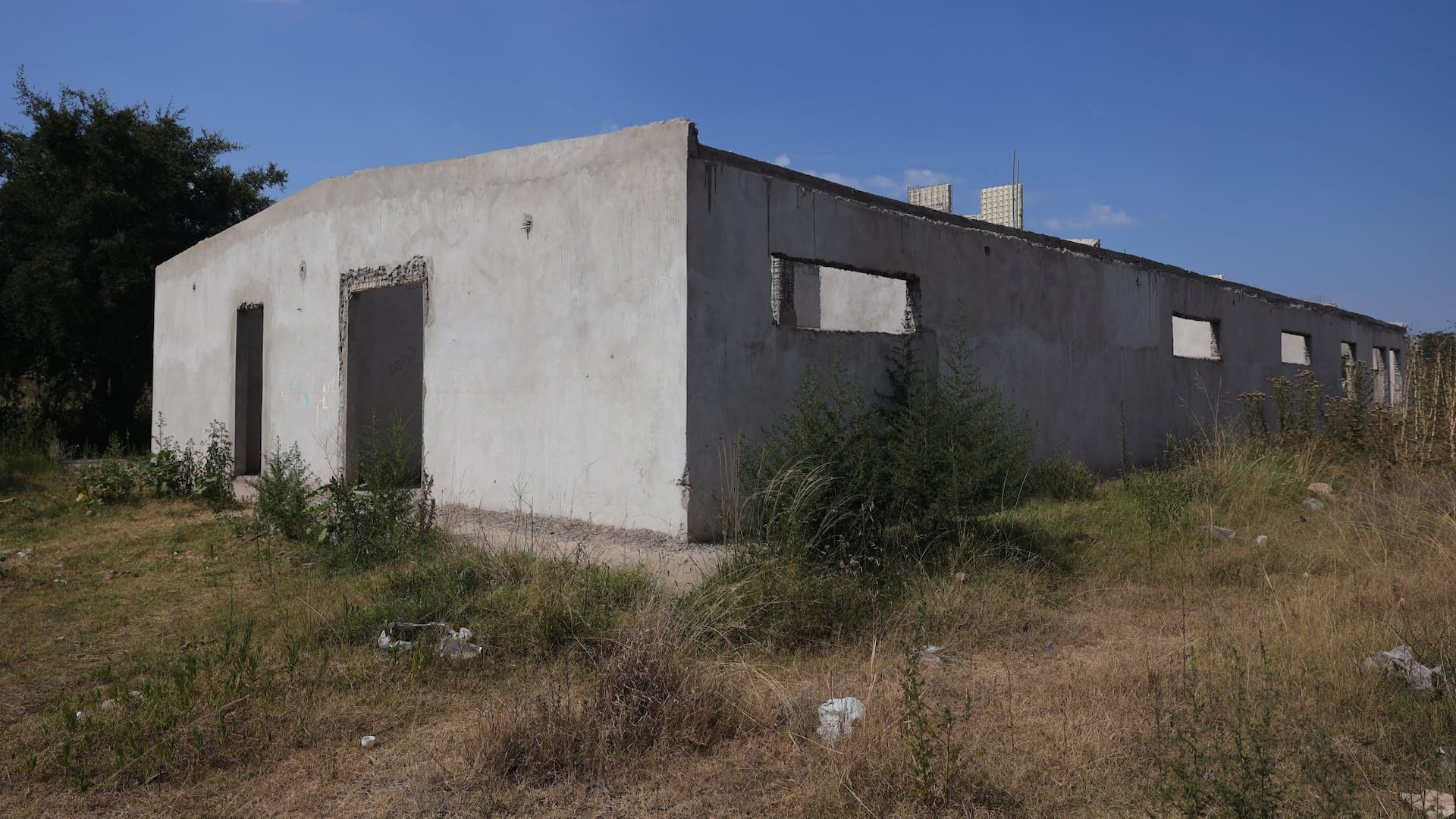 Una construcción interrumpida podría alojar la Escuela Papa Francisco