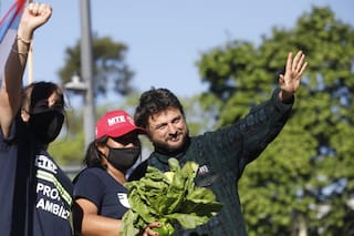 PPT. Polémica porque una cooperativa de Grabois quiere ser proveedora del Estado
