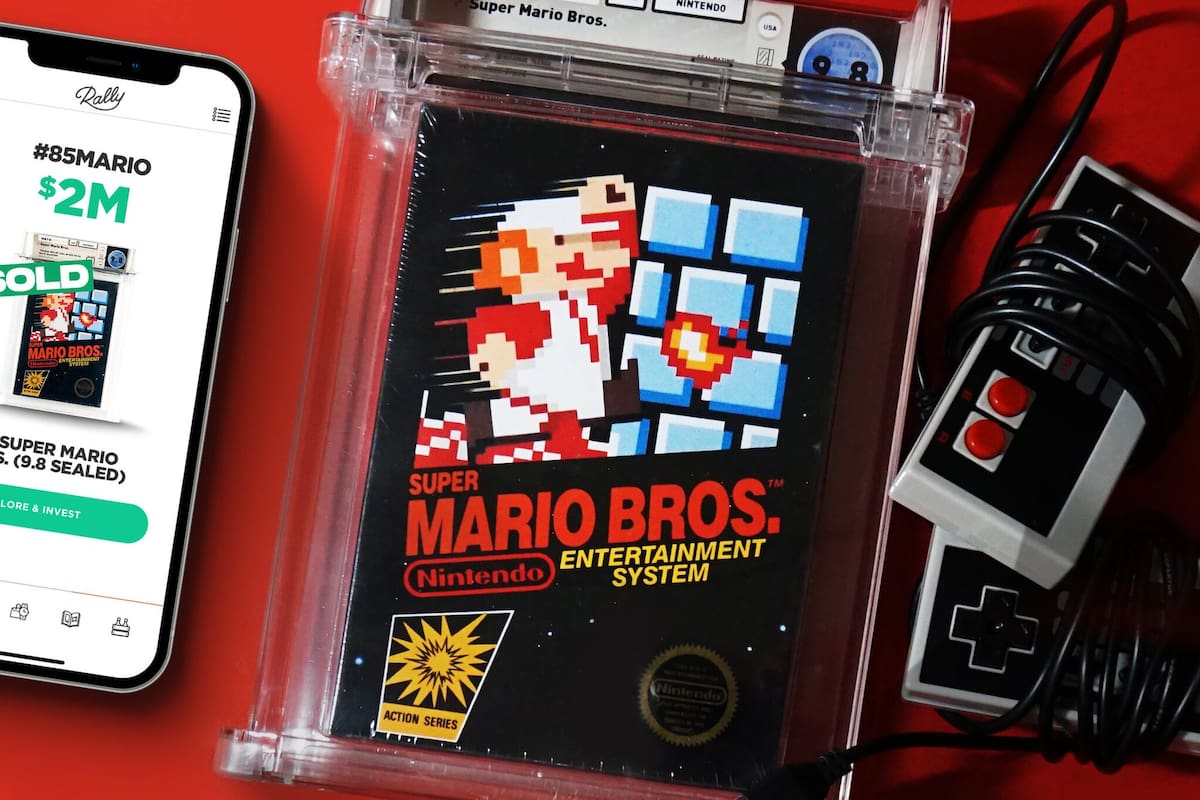 Una copia de Super Mario Bros sin uso se vendió por 2 millones de dólares