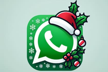 Una creación de la IA para el "modo Navidad"
