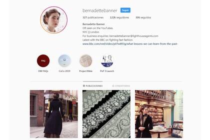 Una cuenta de Instagram de otro tiempo