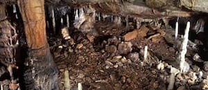 Un derrumbe selló durante milenios una escena doméstica de la Edad de Piedra en España