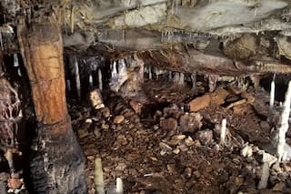 Un derrumbe selló durante milenios una escena doméstica de la Edad de Piedra en España