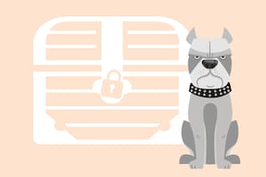 Una de bronce, una de oro y una de plata. Tenés un único intento porque el perro guardián no es muy paciente.