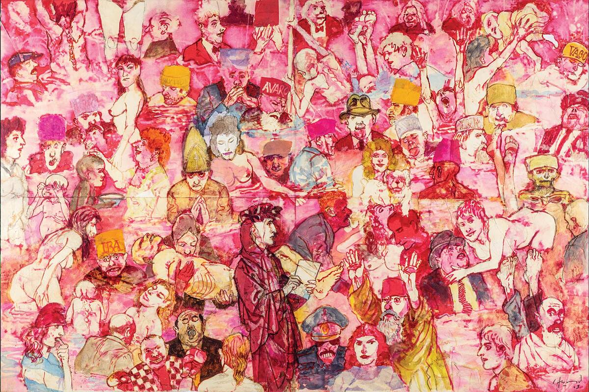 Una de la serie Carlos Alonso en el infierno (2005).