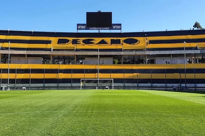 Una de las cabeceras del estadio de Peñarol, inaugurado en 2016 con un 4-1 del local a River en un amistoso.