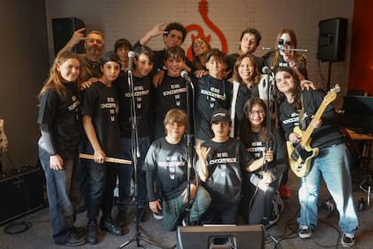 Una de las camadas de la sede Nordelta de School of Rock