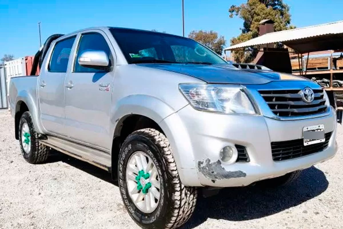 Una de las camionetas la firma Monasterio Tattersall subastará el próximo 26 de agosto