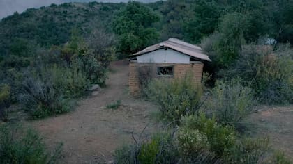 Una de las casas donde permaneció la secta, en la zona rural de Colliguay, en la región de Valparaíso
