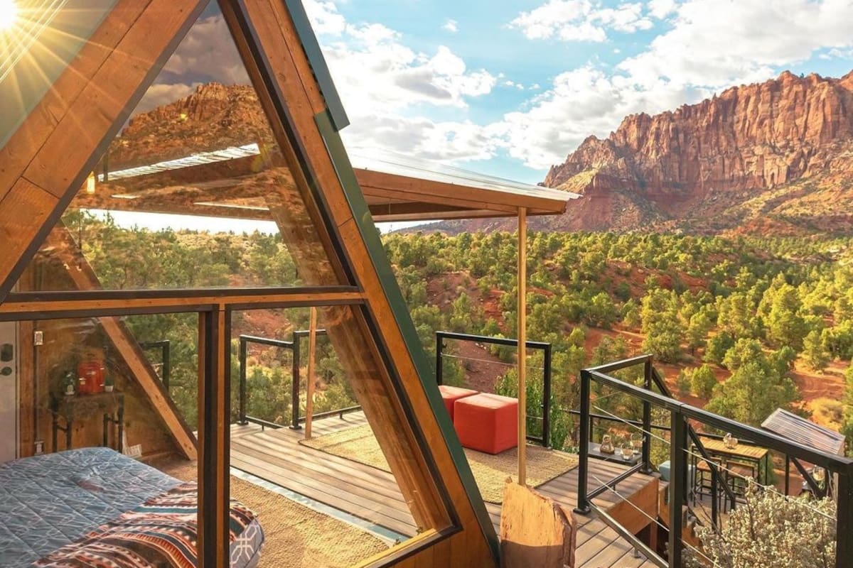 Una de las casas elegidas por usuarios de Airbnb