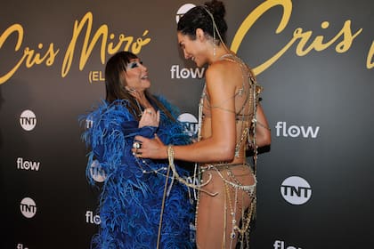 Una de las celebridades invitadas fue Moria Casán, que conoció a Cris antes de que saltara a la fama en su emblemático boliche Gaysoline