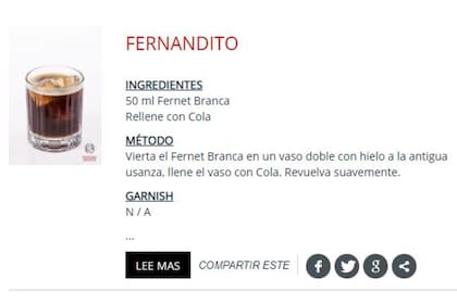 Bautizaron "Fernandito" a esta mezcla tan local