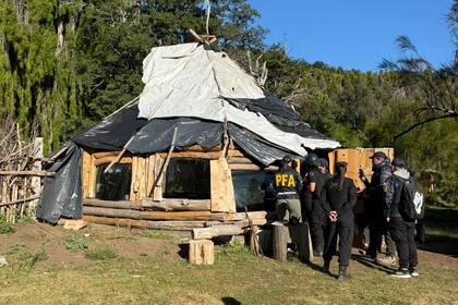 una de las construcciones que dejaron los mapuches