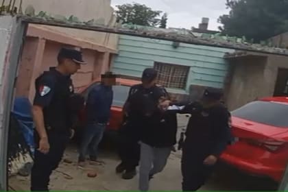 Una de las detenciones del "Pistolero" en Córdoba