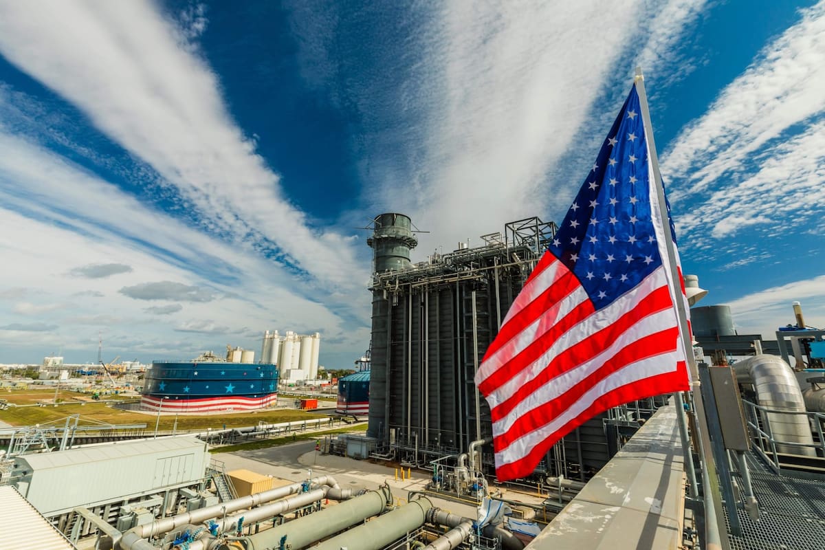 Una de las dos centrales nucleares de Florida