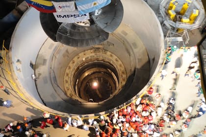 Una de las dos turbinas de Impsa que iban a ser destinada a una central hidroeléctrica en Venezuela