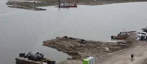 Avanza una obra reclamada por los productores contra las inundaciones en Buenos Aires