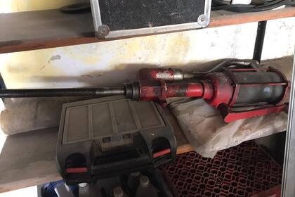Una de las estaciones de servicio que comercializaba el combustible obtenido mediante el robo de crudo del oleoducto de YPF